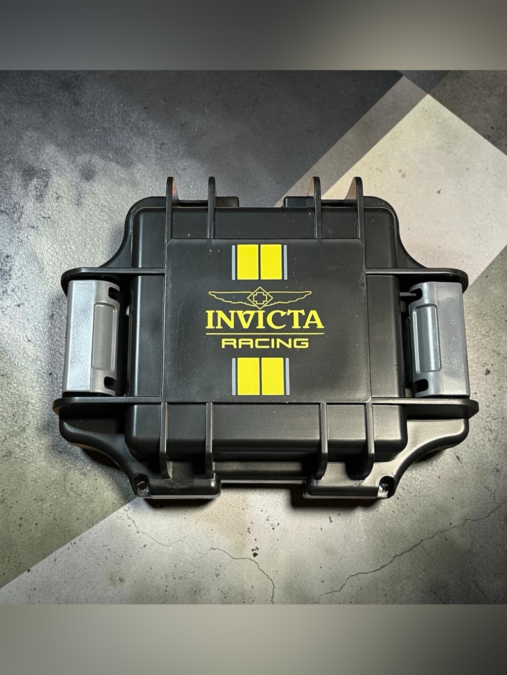 Invicta Black and Yellow Racing Protective Case